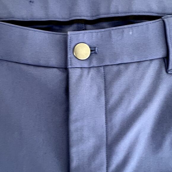 Lululemon Comission Pants Men's 38 Blue Golf Performance Preppy - Picture 3 of 11